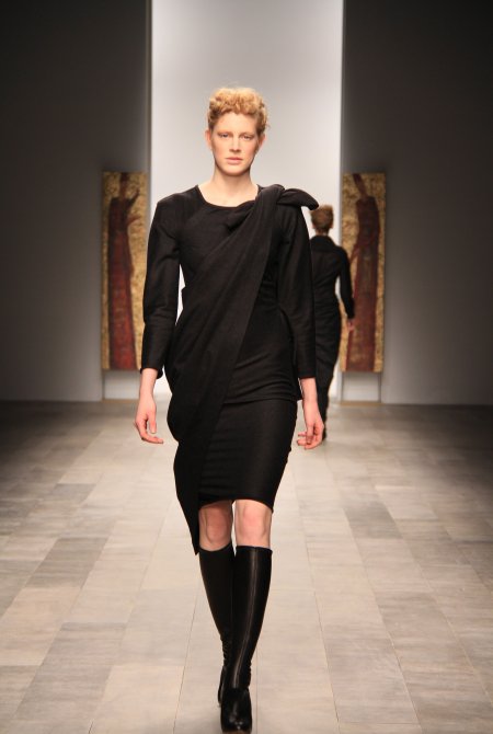 Bias Cut Wrap Dress 